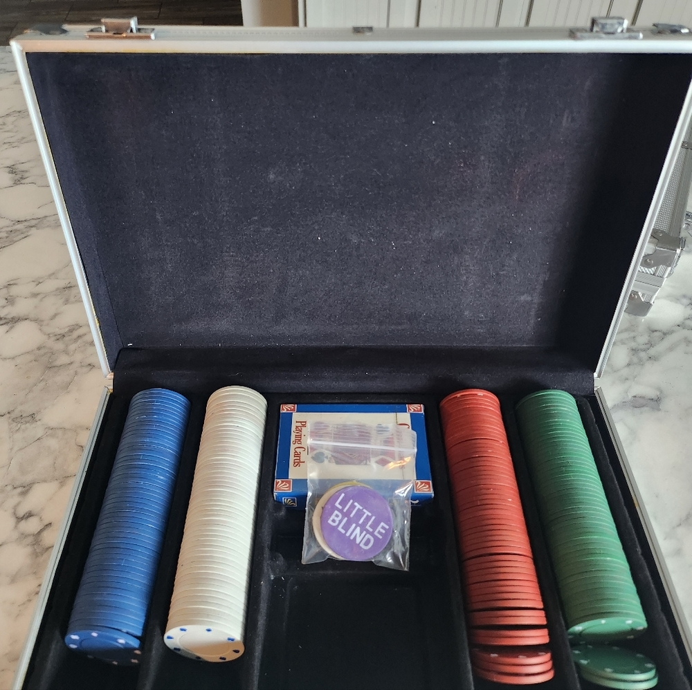 - Cardinal industry, poker set